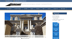 Desktop Screenshot of burkhartconstruction.com